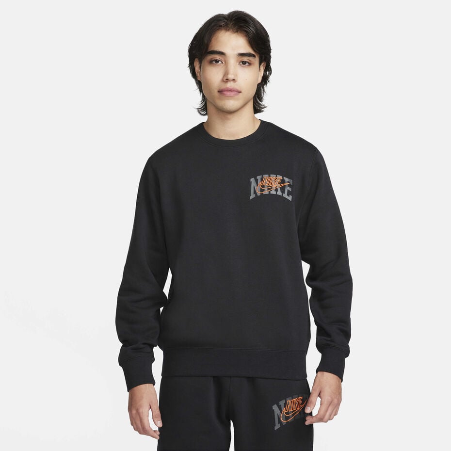سویشرت مردانه  ‏Nike Club Fleece Long-Sleeve Crew-Neck Sweatshirt