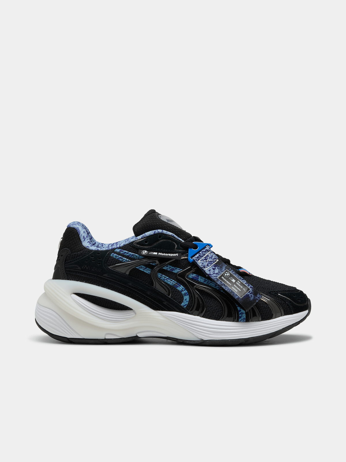 کتانی Puma BMW MMS Inverse Colour Splash Black/Blue Sneaker