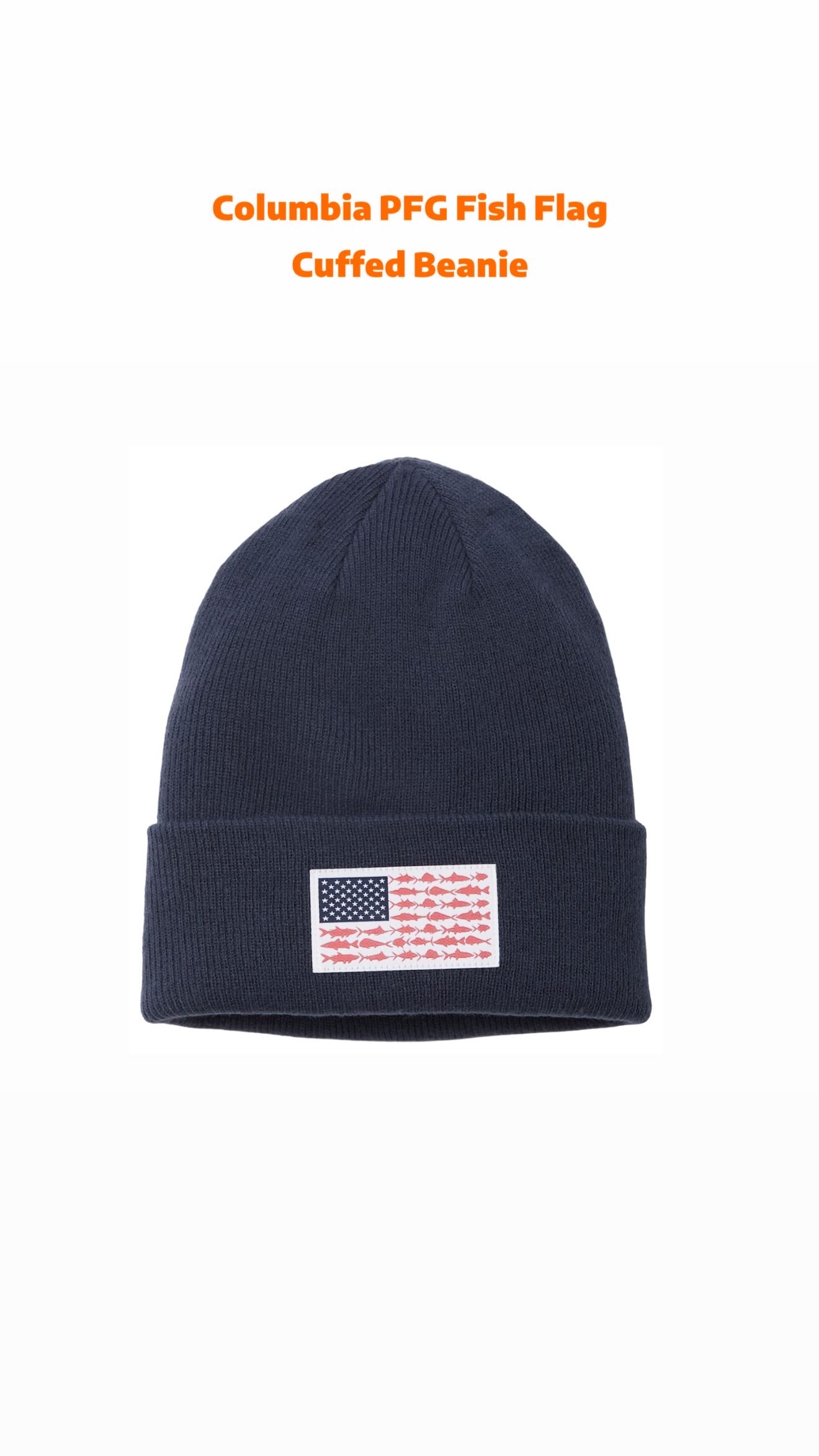 کلاه Columbia PFG Fish Flag Cuffed Beanie